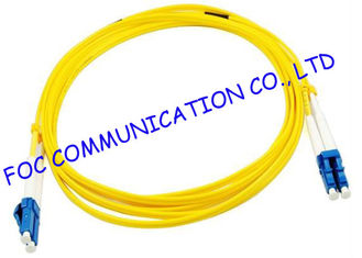 FC / UPC G.655 Duplex Fiber Optic patch cord single mode High Stable