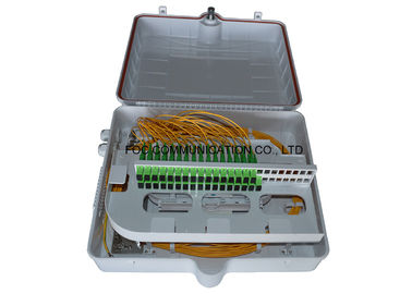 جعبه ترمینال فیبر نوری سفید ABS Moduel PLC Splitter 1x32
