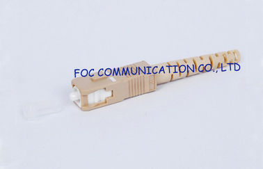 اتصال دهنده فیبر نوری FTTH Networks، SC FC ST LC MM پچ کابل سیم
