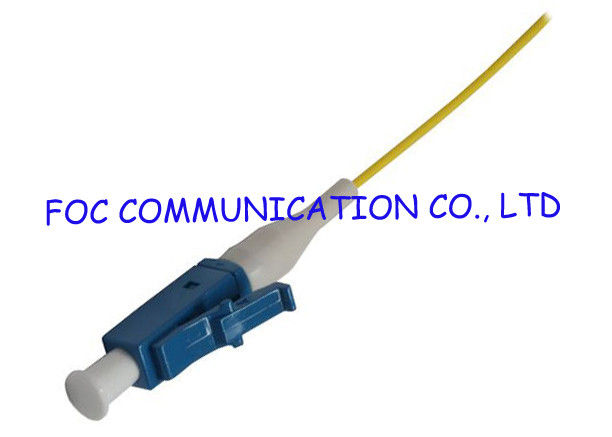 LC Fiber Optic Pigtail Corning Fiber SM OS2 با ژاکت کابل LSZH